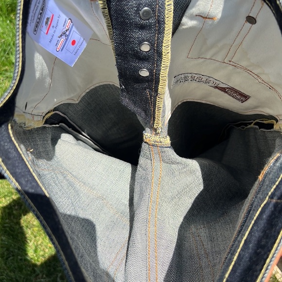 TELLASON John Graham Mellor 14.75 oz Kaihara Mills proprietary denim - Picture 6 of 6